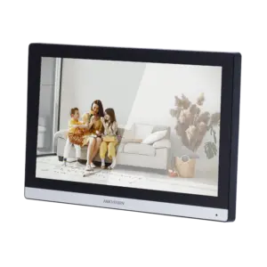 HIKVISION - Monitor para videoportero - Pantalla táctil TFT 7" marco estrecho - Audio (DS-KH6350-WTE1)