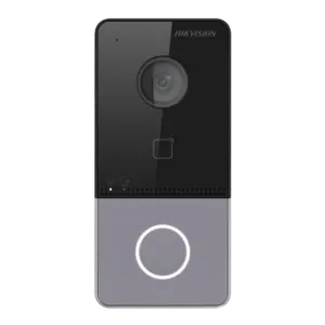 HIKVISION - Videoportero IP - Cámara 2 Mpx | Audio bidireccional - Apertura con tarjeta MF - App móvil (DS-KV6113-PE1(C))