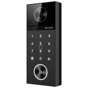 HIKVISION - Videoportero IP - Cámara 4 Mpx | Audio bidireccional - Apertura con tarjeta MF y PIN | 2 (DS-KV6124-E1)