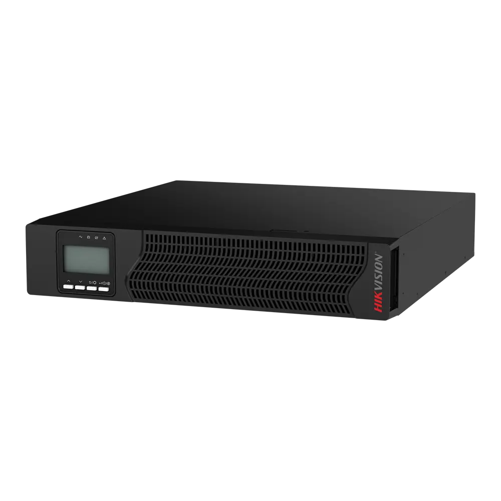 HIKVISION - SAI online doble conversión - Potencia 1000VA / 900W - Entrada AC 176~264V / Salida AC (DS-UPS01K24-R/TJS/IEC)