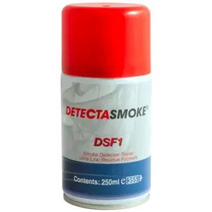 DETECTASMOKE - Aerosol tester para detectores humo - 250ml - Compatible con la mayoría de pértigas de test (DSF1)