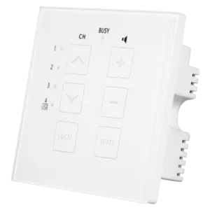 DSPPA - Panel de control - Instalación en pared - Compatible con DSPPA-MAG505 - Ajuste de volumen, (DSPPA-MAG505S)