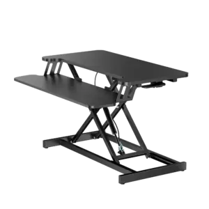 BRATECK LUMI - Estación de trabajo plegable - Peso soportado 15 Kg - Altura ajustable 115 ~ 510 mm (DWS37-01)