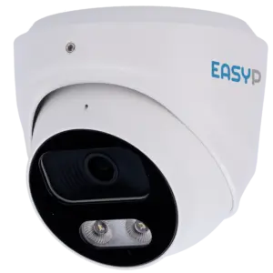 EASY-P - Cámara Turret IP AI EASY-P - 8MP | Lente 2.8 mm - IR 40 m | Luz blanca 30 m | Mic - (EP-IPT220A-8-DL)
