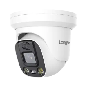 EASY-P - Cámara Turret IP AI EASY-P - 8MP | Lente 2.8 mm - IR 40 m | Luz blanca 30 m | Mic | Altavoz (EP-IPT221A-8-SL)