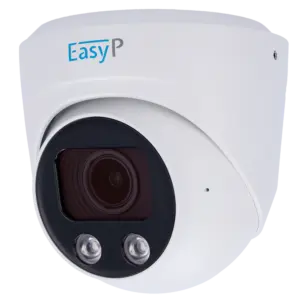 EASY-P - Cámara Turret IP AI EASY-P - 4MP | Lente Motorizada 2.7 ~ 13.5 mm - IR 25 m | Mic - (EP-IPT230ZA-4)