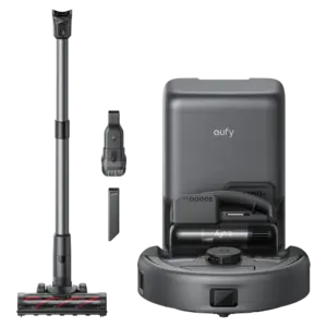 EUFY - Robot Aspirador Eufy E20 3-en-1 - Potencia máxima de 30.000 Pa - Base de autovaciado - (EUFY-CLEAN-ROBOVAC-E20)