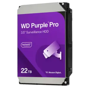 WESTERN DIGITAL - Disco duro Western Digital PRO - Capacidad 22 TB - Interfaz SATA hasta 265 MB/s - Modelo (HD22TB)