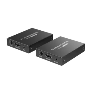 LENKENG - Extensor de señal HDMI - Alcance 40 m - Resolución 4K - Permite conexiones 1:1 - POC - (HDMI-EXT-4K30)