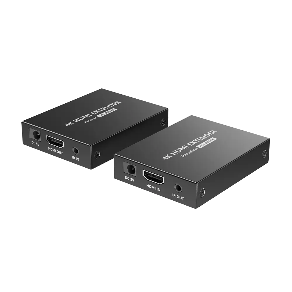 LENKENG - Extensor de señal HDMI - Alcance 40 m - Resolución 4K - Permite conexiones 1:1 - POC - (HDMI-EXT-4K30)