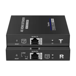 LENKENG - Extensor de señal HDMI - Alcance 70 m - Resolución 4K - Permite conexiones 1:1 - HDMI Loop (HDMI-EXT-4K60)