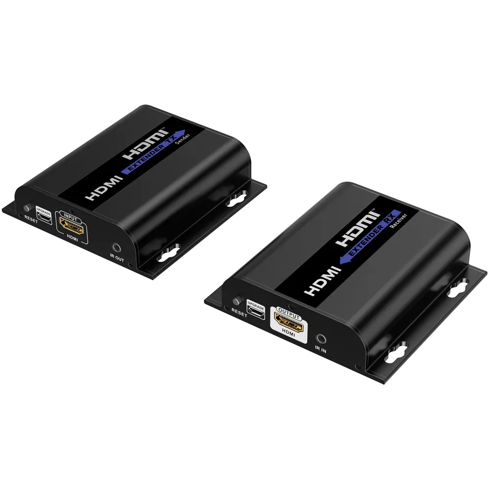 LENKENG - Extensor de señal HDMI - Alcance 120 m - Resolución FHD - Permite conexiones 1:M (HDMI-EXT-PRO-1080p60)