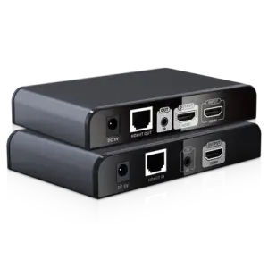 LENKENG - Extensor de señal HDMI - Alcance 120 m - Resolución FHD - Permite conexiones 1:M - HDMI (HDMI-EXT-PRO-V2)