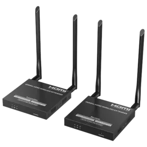 LENKENG - Extensor inalámbrico de señal HDMI - Alcance 50 m - Resolución 4K - Permite conexiones 1:M (HDMI-EXT-PRO-W-4K60)