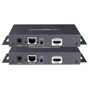 LENKENG - Matriz de señal HDMI IP - Permite NxM - Resolución FHD - Incluye 1 emisor y 1 receptor (HDMI-MATRIX-PRO)