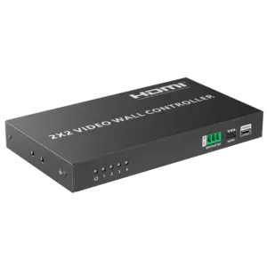 LENKENG - Electronica Videowall HDMI - Videowall 2x2 - Permite 1:4 - Resolución FHD (HDMI-VW-4-1080p60)