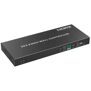 LENKENG - Electronica Videowall HDMI - Videowall 3x3 - Permite 1:9 - Resolución 4K (HDMI-VW-9-4K)