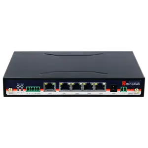 HONGDIAN - Hongdian Router 5G Industrial - 5G Sub-6Ghz SA/NSA  - 5 puertos RJ45 Gigabit ( 4 x POE 30w (HG-H8870-NREA-CS-3W