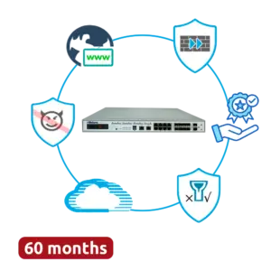HILLSTONE NETWORKS - Hillstone Networks Bundle - Hardware + 60 Meses de Servicios Completos - Puertos 2xSFP+ (HILL-A2800-D