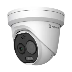 HIKMICRO - Cámara térmica Dual IP Hikmicro - Sensor térmico 160x120 VOx | Lente 1.8mm - Sensor óptico (HM-TD1218-2/G0/T1A)