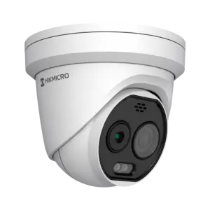 HIKMICRO - Cámara térmica Dual IP Hikmicro - Sensor térmico 256x192 VOx | Lente 2.1mm - Sensor óptico (HM-TD1228T-2/G1/T3A