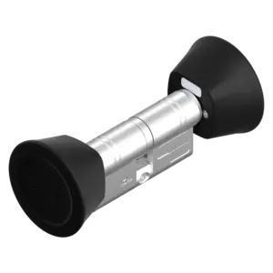 ILOQ - Cilindro inteligente S50 con lector largo - Apertura con TAG NFC o APP móvil - Sin (ILOQ-S50-CYLINDER-3030-DOUBLE-L