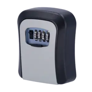 MARCA BLANCA - Caja de seguridad para llaves - Apertura con código de 4 dígitos - Instalación sobre pared (KEYS-SAFEBOX)