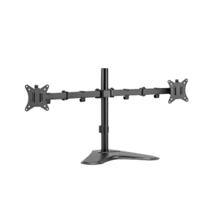 BRATECK LUMI - Brazo para dos monitores - Instalación en mesa - Peso soportado 9 Kg/Brazo (LDT66-T024)