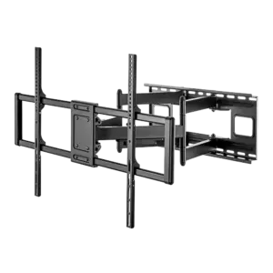 BRATECK LUMI - Soporte a pared con brazo - Peso soportado 120 Kg - VESA 900x600 mm - Distancia a la pared (LPA77-696)