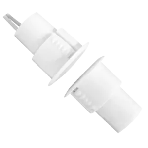 MARCA BLANCA - Contacto magnético - Apto para instalar en metal - Tecnología Reed Alta potencia - Sistema (MC-EMPC)