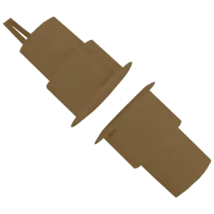MARCA BLANCA - Contacto magnético - Apto para instalar en metal - Tecnología Reed Alta potencia - Sistema (MC-EMPC-BROWN)