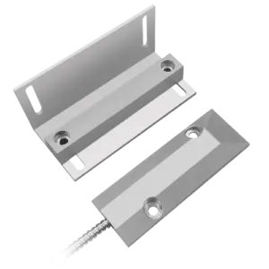 MARCA BLANCA - Contacto magnético - Apto para instalar en metal - Tecnología Reed Alta potencia - Sistema (MC-RMMC-L)