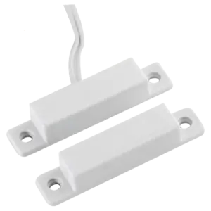 MARCA BLANCA - Contacto magnético - Apto para instalar en madera - Tecnología Reed - Sistema de conexión (MC-SWPC)