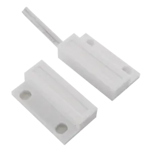 MARCA BLANCA - Contacto magnético - Apto para instalar en madera - Tecnología Reed - Sistema de conexión (MC-SWPC-M2)