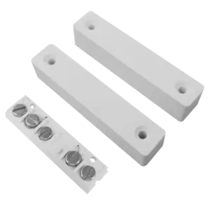 MARCA BLANCA - Contacto magnético - Apto para instalar en madera - Tecnología Reed - Sistema de conexión (MC-SWPS-1)