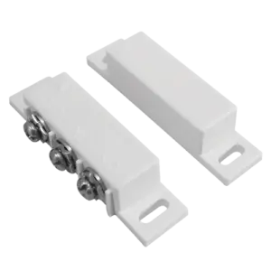 MARCA BLANCA - Contacto magnético - Apto para instalar en madera - Tecnología Reed - Sistema de conexión (MC-SWPS-N)