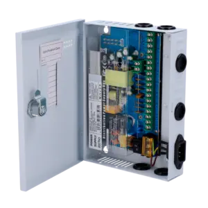 OEM - Caja de distribución de alimentación  - 1 entrada AC 180-246 V 50-60Hz - 9 salidas por par (PD-120-9-FUSE)