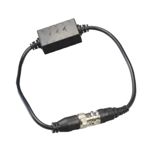 BRANDED - Aislador de fuente de alimentación - Optimizado para vídeo HDCVI - Instalación en cable (PFM791)