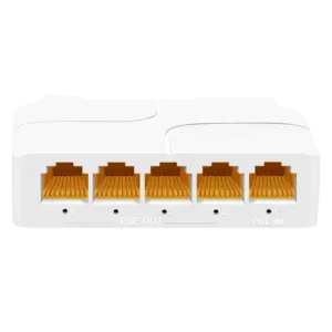 MARCA BLANCA - POE extender DIN - Permite ampliar el alcance de la alimentación POE - IEEE 802.3 af/at/bt (POEXT-4GE-DIN)