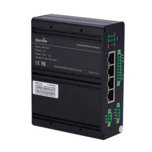 QUECLINK - Queclink Router 4G LTE Cat 4 - Conectividad confiable con soporte Dual SIM  - Estándar (QL-WR210)
