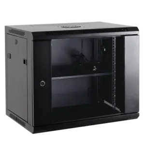 MARCA BLANCA - Armario rack para cualquier equipo de red - Capacidad para instalar equipos de hasta 12U - (RACK-12UN)