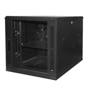 MARCA BLANCA - Armario rack robusto para servidores en suelo - Capacidad para instalar equipos de hasta (RACK-12UN-8D)