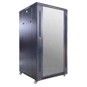 MARCA BLANCA - Armario rack para cualquier equipo de red 19" - Capacidad para instalar dispositivos (RACK-22UFN)