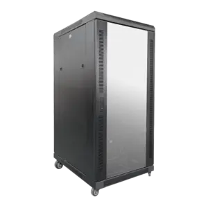 MARCA BLANCA - Armario rack para cualquier equipo de red - Capacidad para instalar dispositivos de hasta (RACK-27U-8D)