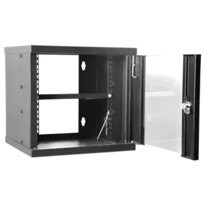 MARCA BLANCA - Armario rack para cualquier equipo de red - Capacidad para instalar equipos de hasta 6U - (RACK-6U-10INCH)
