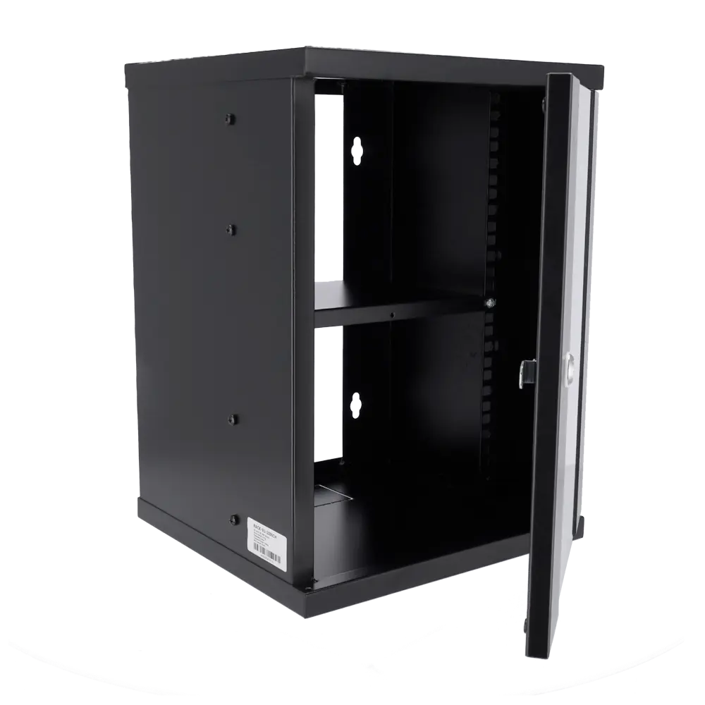 MARCA BLANCA - Armario rack para cualquier equipo de red - Capacidad para instalar equipos de hasta 9U - (RACK-9U-10INCH)