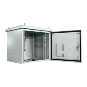 MARCA BLANCA - Armario rack para cualquier equipo de red - Capacidad para instalar dispositivos de hasta (RACK-9U-OUTDOOR)