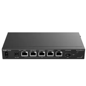 REYEE - Reyee Router Cloud - 5 Puertos RJ45 2.5G (4 PoE+) + 1 SFP+ 10Gigabit - Funciones básicas de (RG-EG406XS-P)
