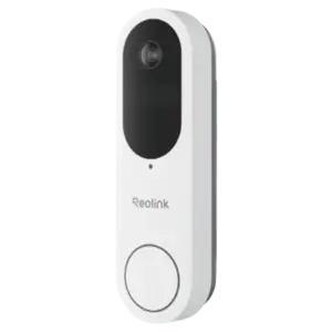 REOLINK - Reolink Timbre Inteligente  - 4MP | Vista de 150°x150° - IR 10 m / - Deteccion Personas / (RL-D340B)