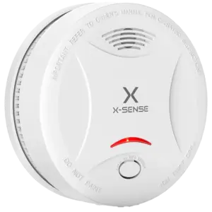 X-SENSE - Detector de humo autónomo X-Sense - Duración de la batería 10 años - Indicador luminoso de (SD11)